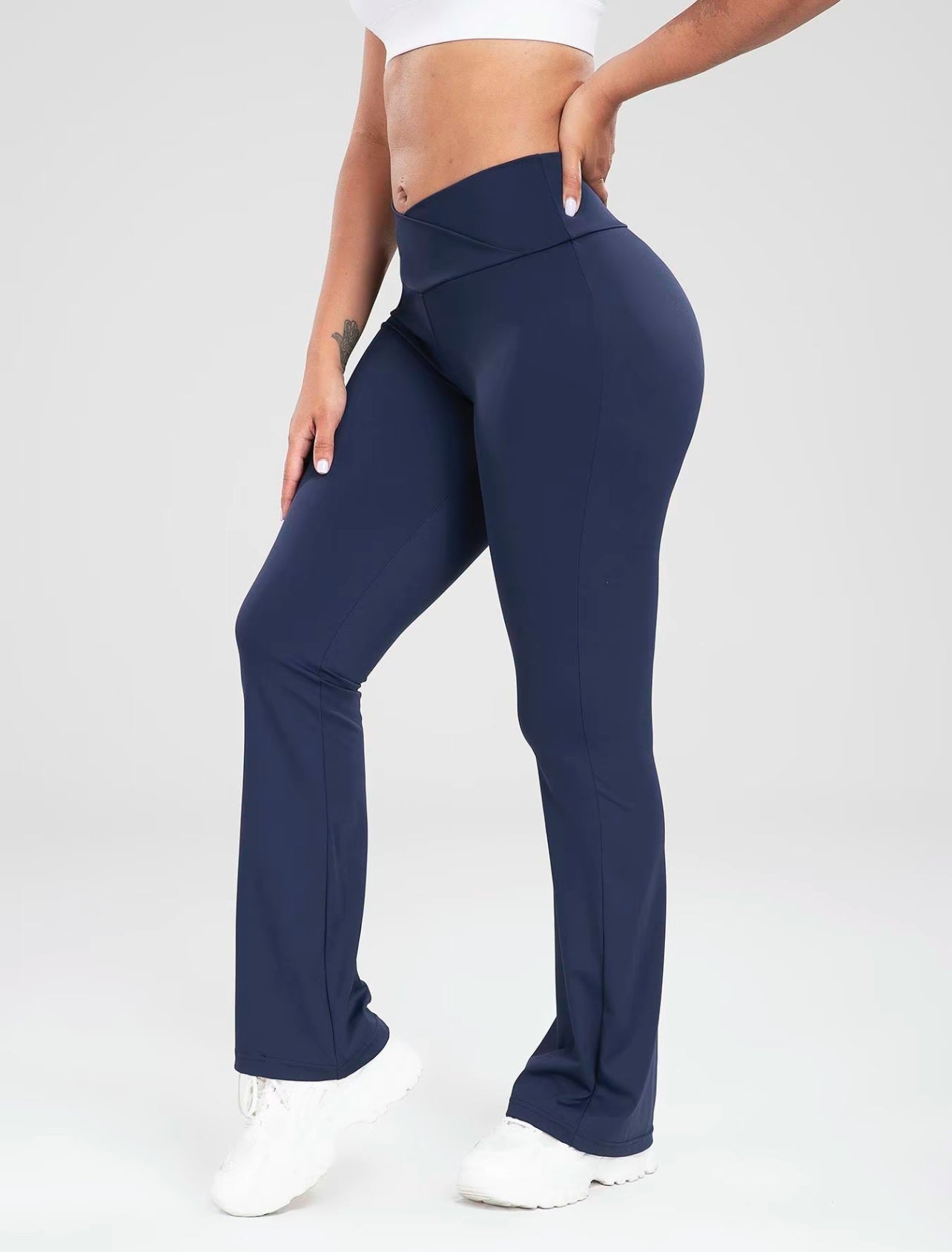 V-WAIST FLARE LEGGINGS
