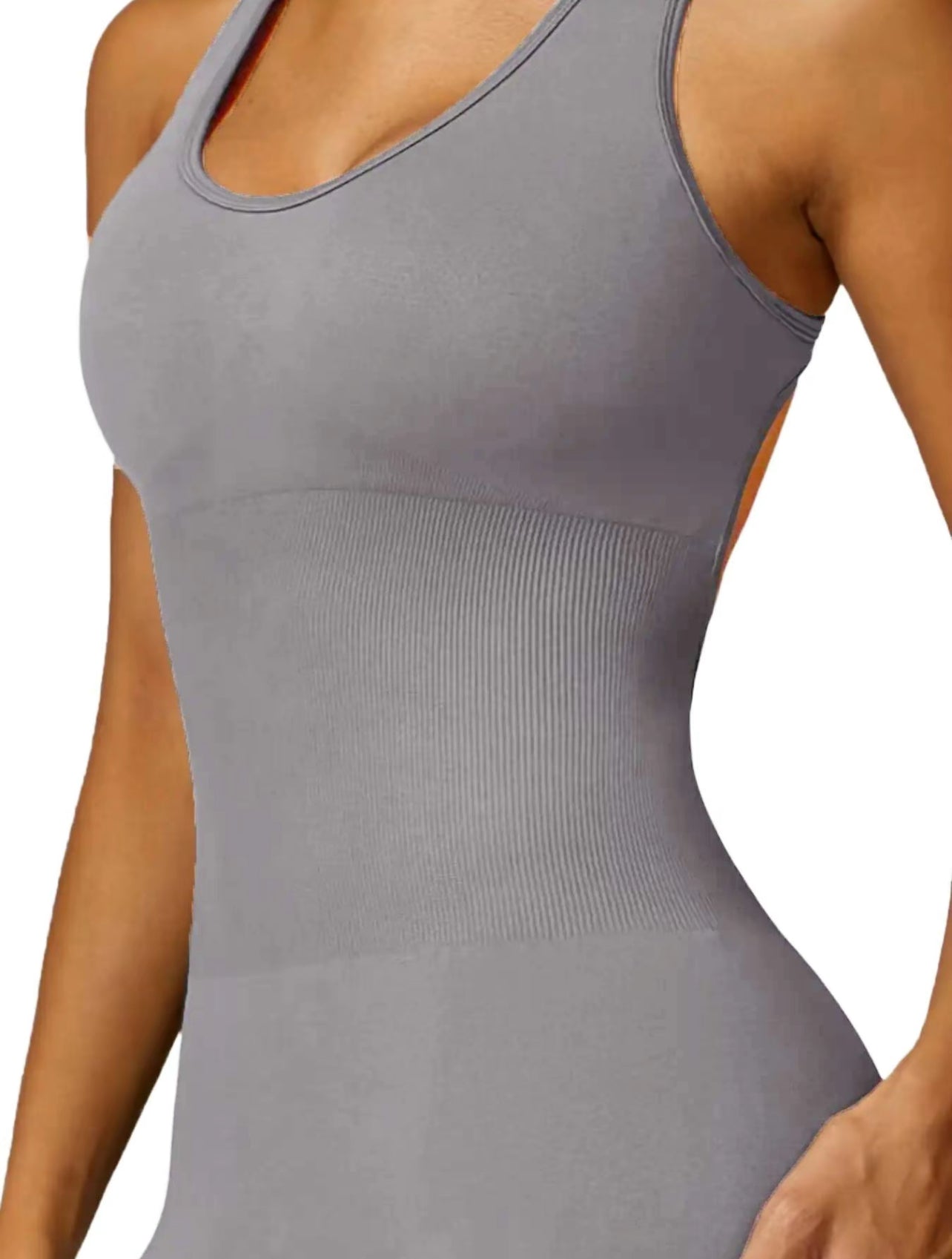 CUT OUT BACKLESS ACTIVE JUMPSUIT
