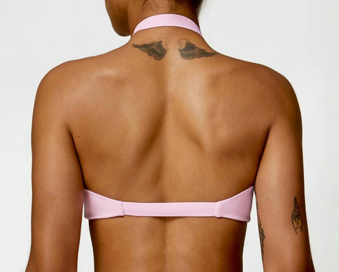 Booby Trap Halter Neck Twist Bralette