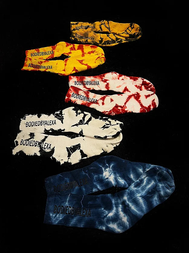 TIE DYE Crew Socks Bundle