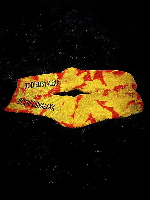 TIE DYE Crew Sock