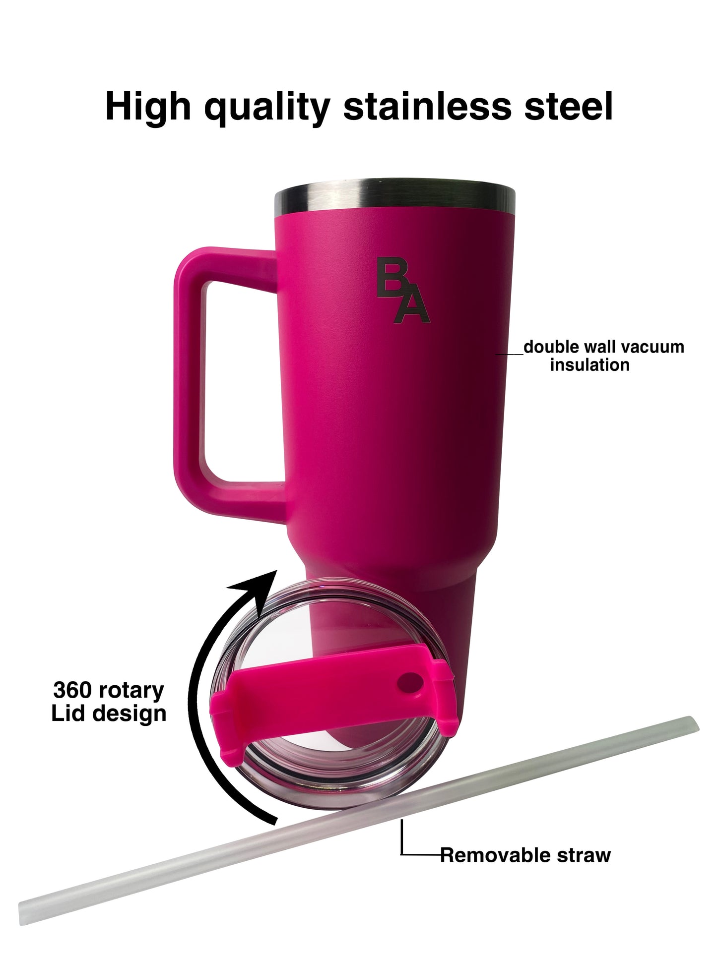 Large Capacity 40oz Tumblers