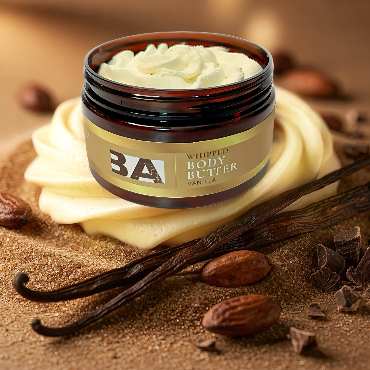 BA BODY BUTTER STRETCH MARK, ECZEMA, UNEVEN SKIN TONE MOISTURIZING WHIPPED BODY BUTTER